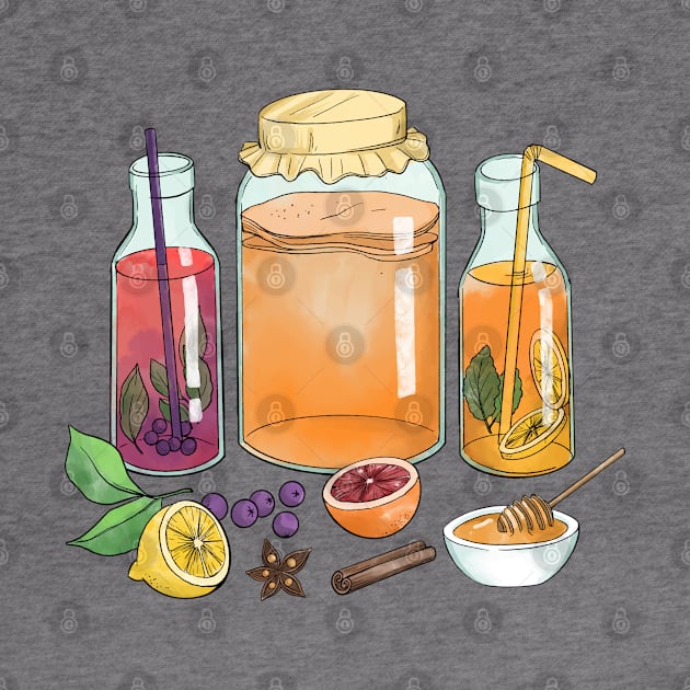 Kombucha Tea by Mako Design 